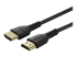 StarTech.com Premiumcertifierad HDMI 2.0-kabel på 2 m med Ethernet - Vänster vinkel