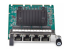 StarTech.com 4-Port RJ45 Gigabit OCP 3.0 Server Network Card, Intel I350 - Vänster vinkel