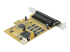 StarTech.com 8-portars PCI Express RS232 seriell kortadapter - Tillbaka