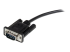 StarTech.com 2m Black Straight Through DB9 RS232 Serial Cable - Närbild