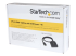 StarTech.com 4K HDMI video-splitter med 2 portar – 1x2 HDMI-splitter – Strömförses via USB eller strömadapter – 4K 30 Hz - Höger vinkel