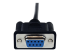 StarTech.com 2m Black DB9 RS232 Serial Null Modem Cable F/M - Närbild