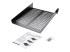 StarTech.com 1U Server Rack Shelf, 2U 22in Universal Fixed Vented Network Rack Shelf/Cantilever Tray for 19" AV/Data/Network Equipment Enclosure w/Cage Nuts & Screws, 50lbs Weight Cap. - Höger vinkel